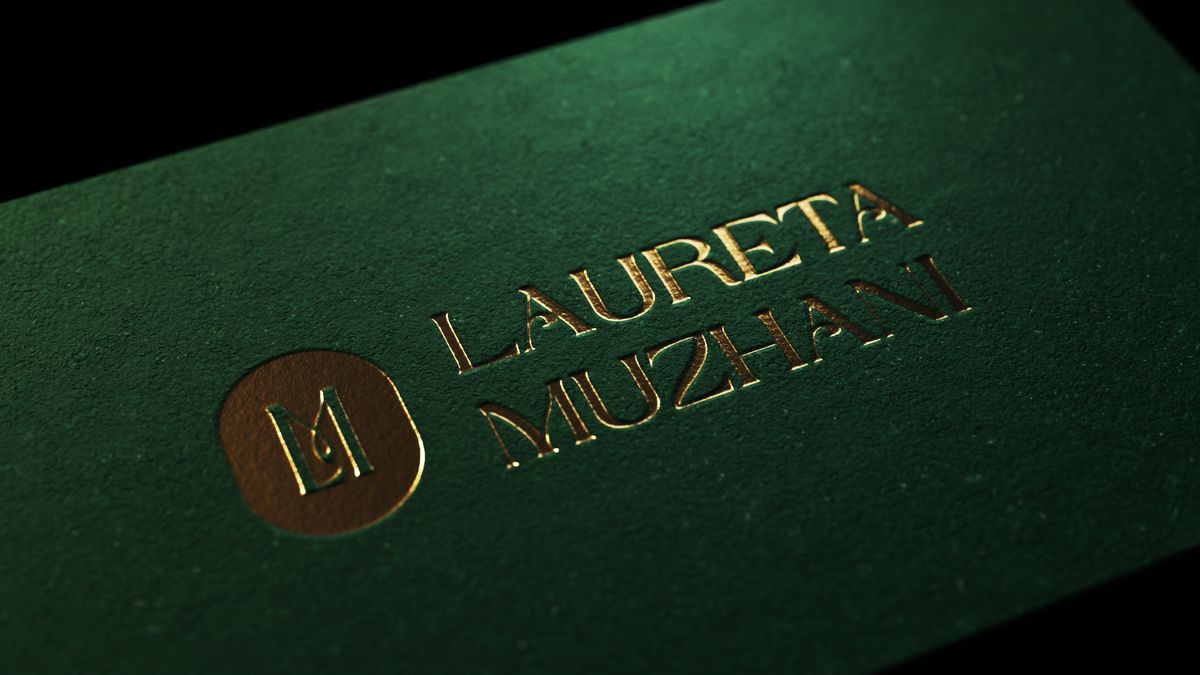 Laureta Muzhani Business Card